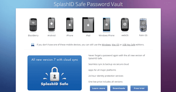SplashID Safe Password Manager
