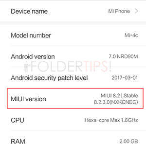 Cek Status Bootloader (UBL) Xiaomi Tanpa PC (Khusus MIUI 8)