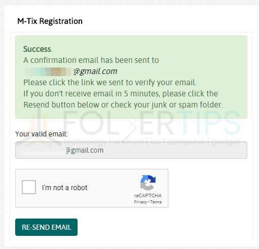 Langkah Registrasi M-Tix