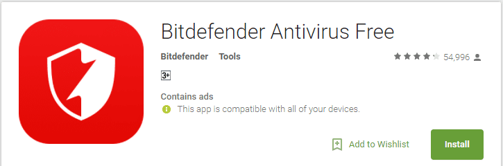  Bitdefender Antivirus Free