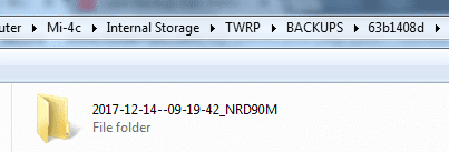 cara backup IMEI dengan TWRP