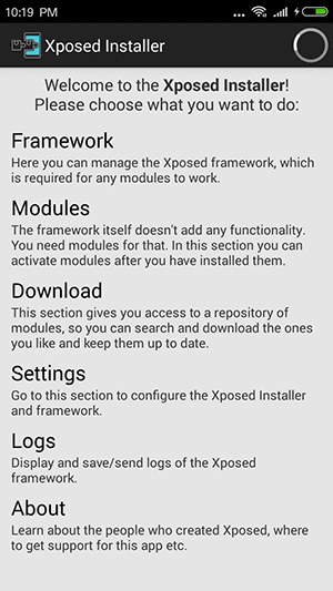 Pasang XPosed Framework Dengan ROM Kitkat