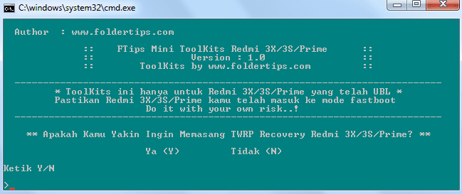 toolkit twrp redmi 3x/3s/prime