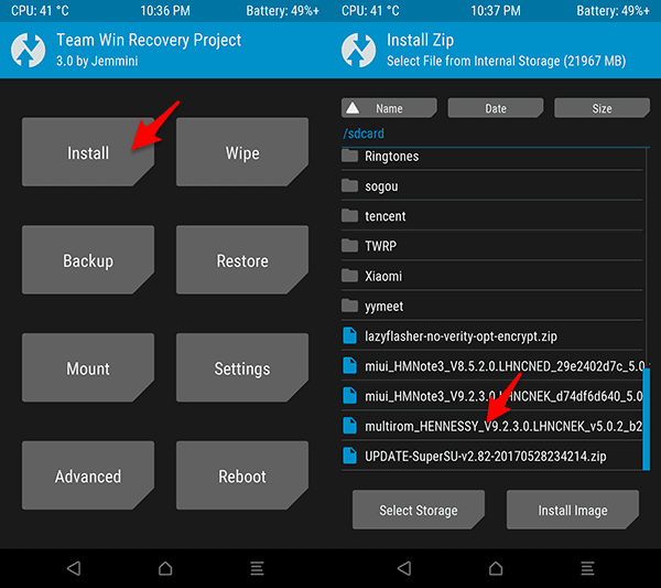Cara Update ROM "Global" MIUI 9 Redmi Note 3 MTK (Bhs Indonesia)