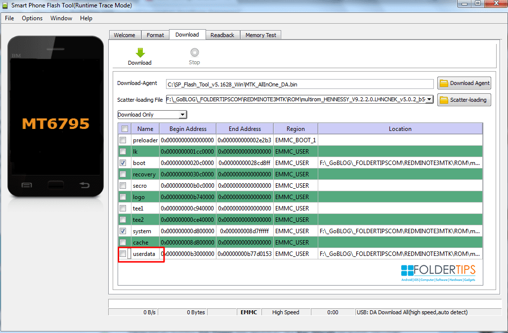 Pasang ROM “Global” MIUI 9 Redmi Note 3 MTK Tanpa UBL (SP Flash Tools)