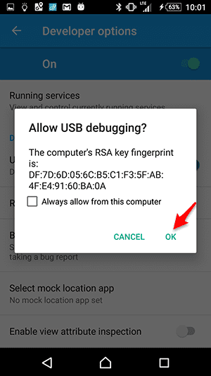 Cara Mengaktifkan USB Debugging di Sony XPeria (Semua Tipe)