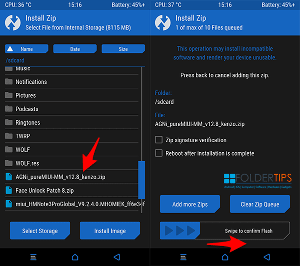 Cara Pasang AGNi Kernel Redmi Note 3 Pro (Kenzo), Suara Jernih, DT2W dan Fast Charging