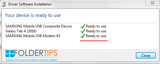 Cara Memasang / Install Samsung Android USB Driver Di Laptop/PC Windows
