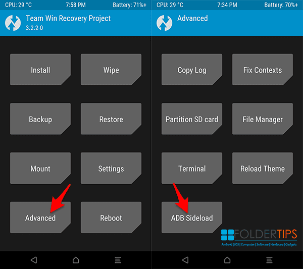 Cara Update / Flashing ROM Android via ADB dengan ADB Sideload