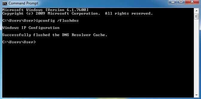 Cara Flush DNS di Windows Vista dan Windows 7