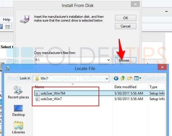 Cara Pasang / Install Drivers MediaTek USB VCOM secara Manual