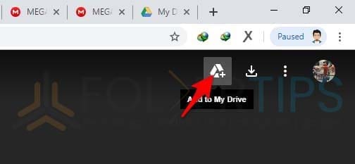 Memindahkan Berkas ke My Drive Limit Kuota Google