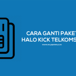 Cara Downgrade / Ganti Paket Kartu Halo Kick Telkomsel