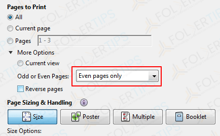 Printer Manual Duplex cetak PDF bolak balik