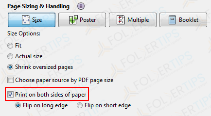 Cara print timbal balik otomatis dokumen pdf