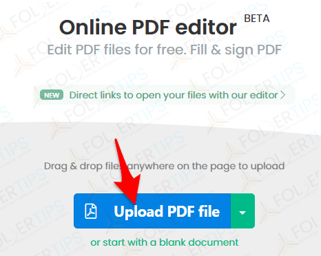upload PDF Files