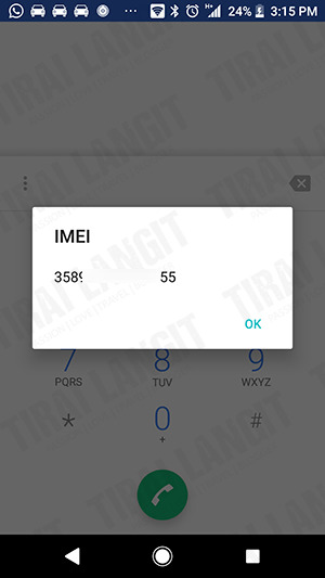 cara cek IMEI Android