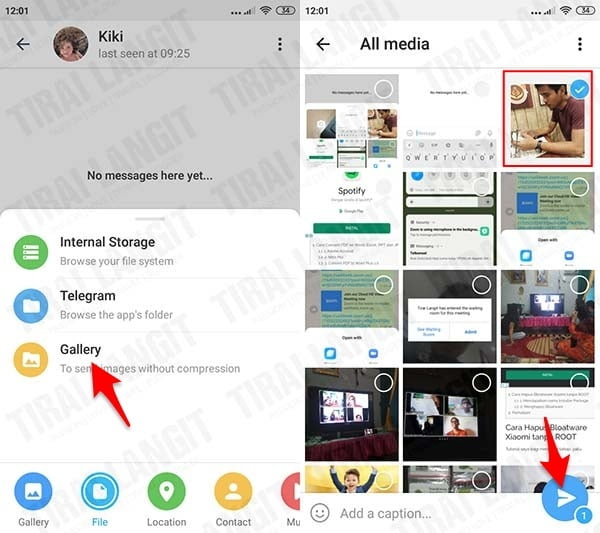 Cara Kirim Foto di Telegram agar Tidak Pecah [tanpa Kompresi] - F-Tips