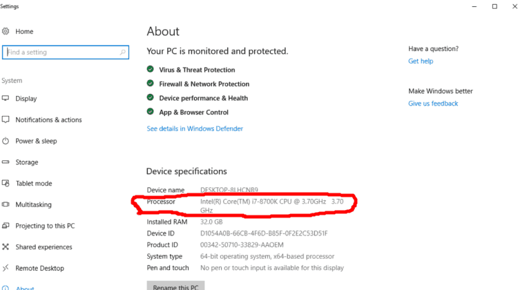 Cek-di-menu-pengaturan-laptop Cara Cek Spek Laptop Windows 10