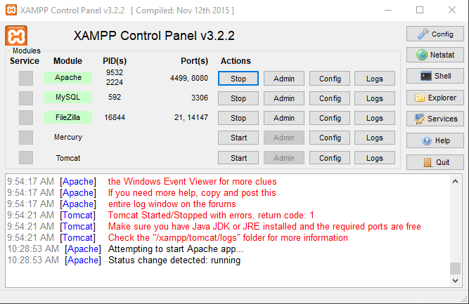 Gunakan-Control-Panel Cara Install XAMPP di Windows 10