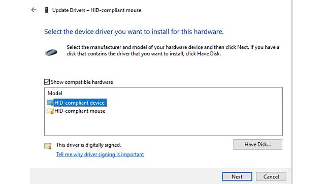 Lalu-klik-kanan-HID-Compliant-Mouse-pilih-Update-Driver-Software