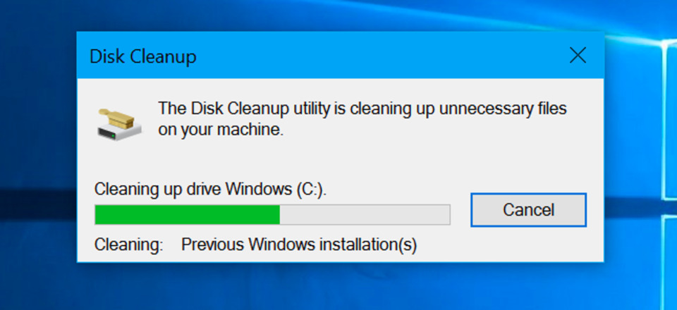 Membersihkan-Sampah-dengan-Disk-Cleanup Cara Membersihkan Sampah di Laptop Windows 10