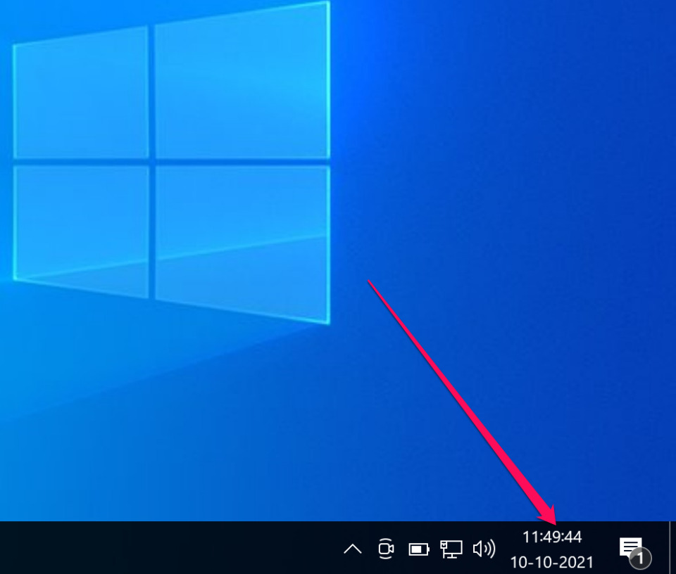 Pada-bagian-jam-dan-tanggal-yang-berada-di-pojok-kiri-taskbar-klik-kanan Cara setting jam di Windows 10