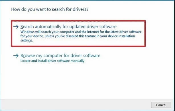 Pilih-search-automatically-for-drivers-untuk-mencari-driver-yang-tepat Cara Mengatasi Wifi Cannot Connect to This Network Windows 10