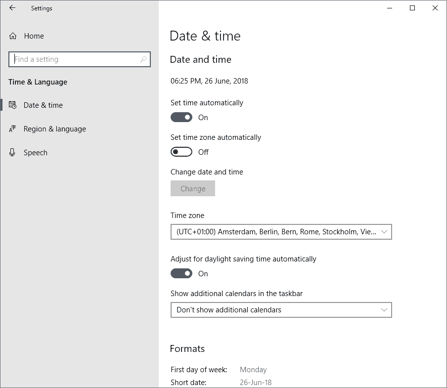Pilih-time-Language-pada-menu-setting Cara setting jam di Windows 10