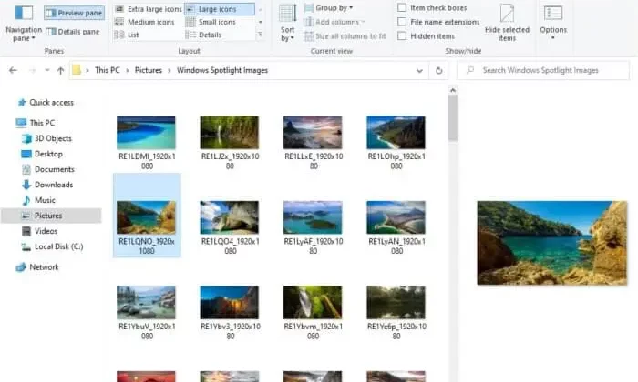 6-Cara-Menampilkan-Preview-Gambar-Windows-10