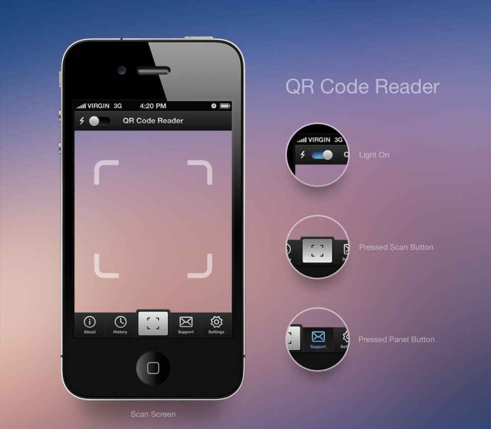 Arahkan-kamera-ke-kode-dengan-benar-agar-pemindaian-dapat-dilakukan cara scan barcode di Iphone