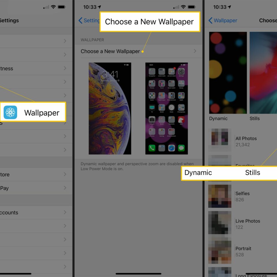 Scroll-kebawah-dan-cari-menu-wallpaper cara membuat wallpaper bergerak di iphone