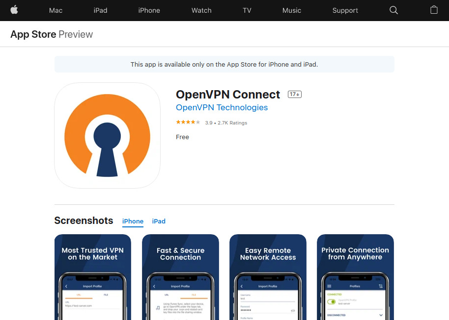 Cara-Menggunakan-OpenVPN-di-iPhone