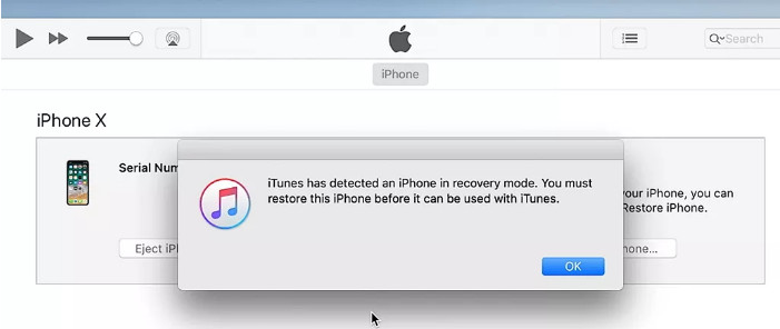 Setelah-itu-akan-tampil-pesan-berikut-‘iPhone-telah-terdeteksi-dan-dalam-mode-pemulihan.-Maka-perangkat-harus-dipulihkan-restore-iPhone-sebelum-dapat-digunakan-dengan-program-iTunes